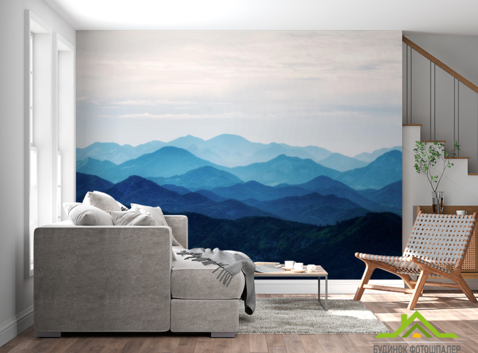 выбрать Фотошпалери сині гори Каталог фотошпалер на стіну