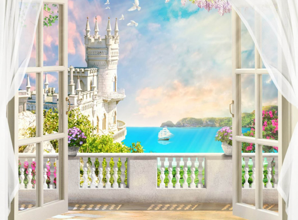 выбрать Фотошпалери Вид на Ластівчине гніздо Каталог фотошпалер на стіну