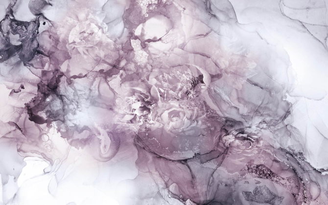 Фотообои Фиолетовый Fluid art