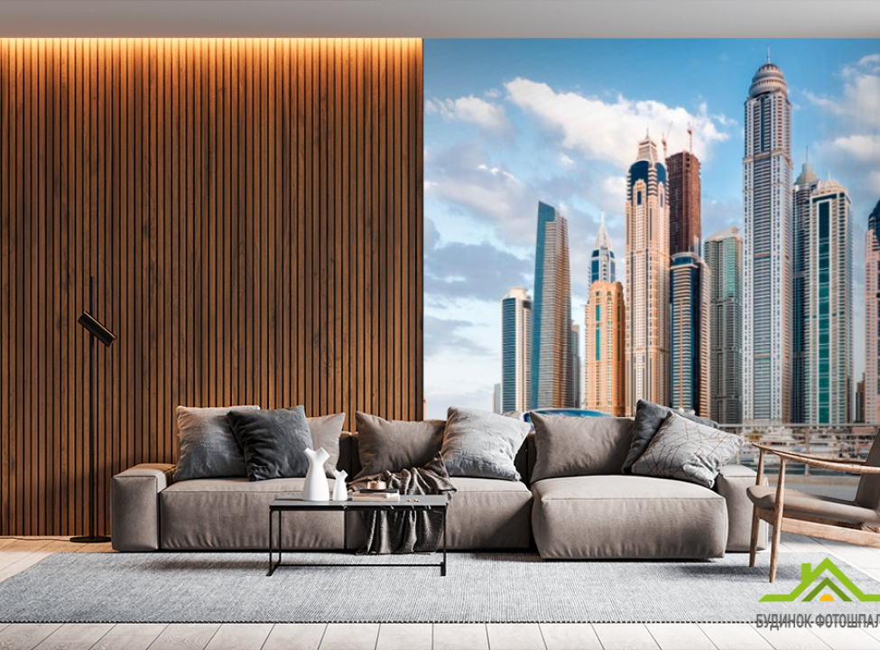 выбрать Фотообои Porsche на фоне города Фотообои Транспорт на стену