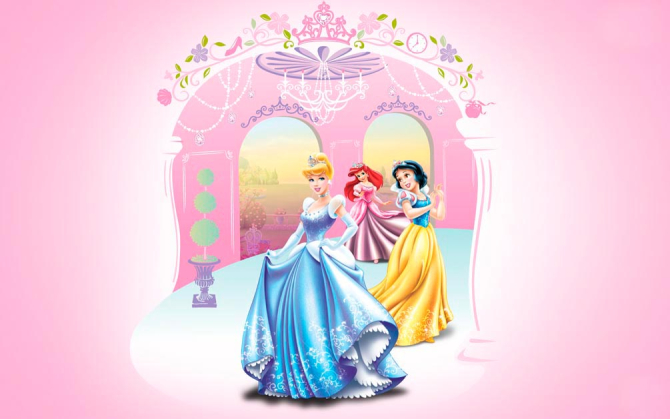 Фотошпалери Принцеси