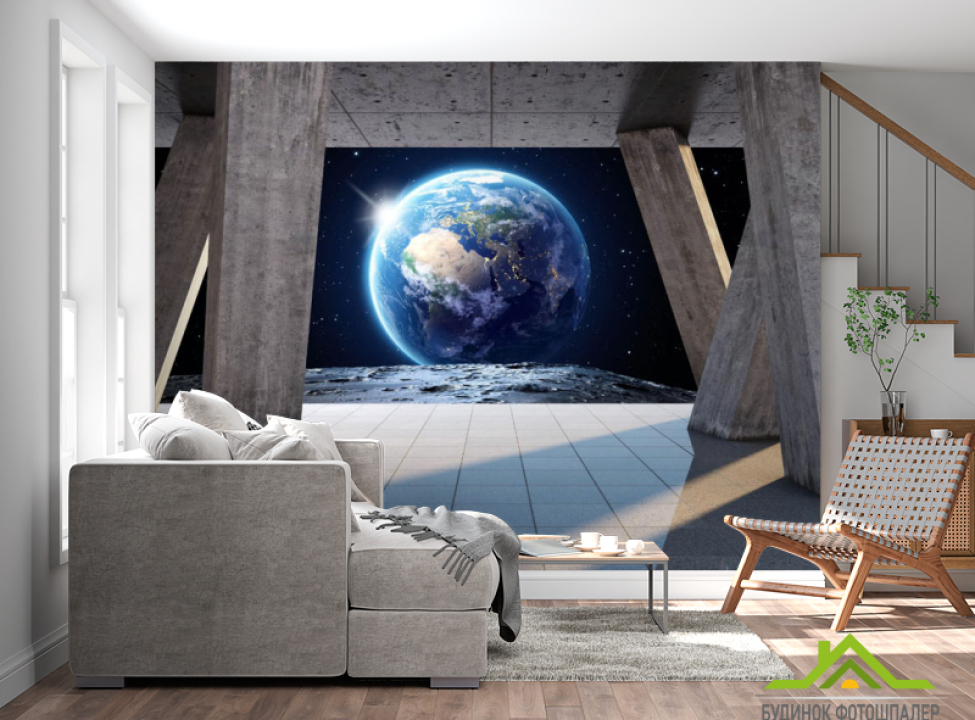 выбрать Фотошпалери 3Д планета Каталог фотошпалер на стіну