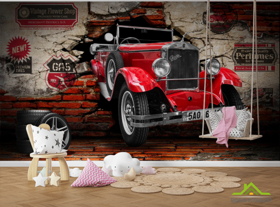 выбрать Фотошпалери Джип графіті Каталог фотошпалер на стіну