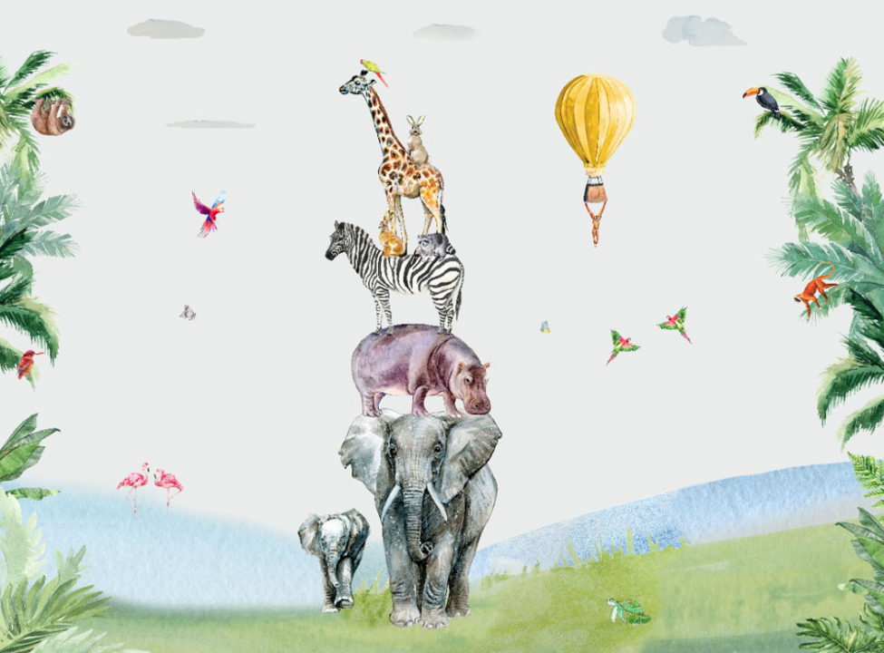 выбрать Фотообои животные Каталог фотообоев на стену