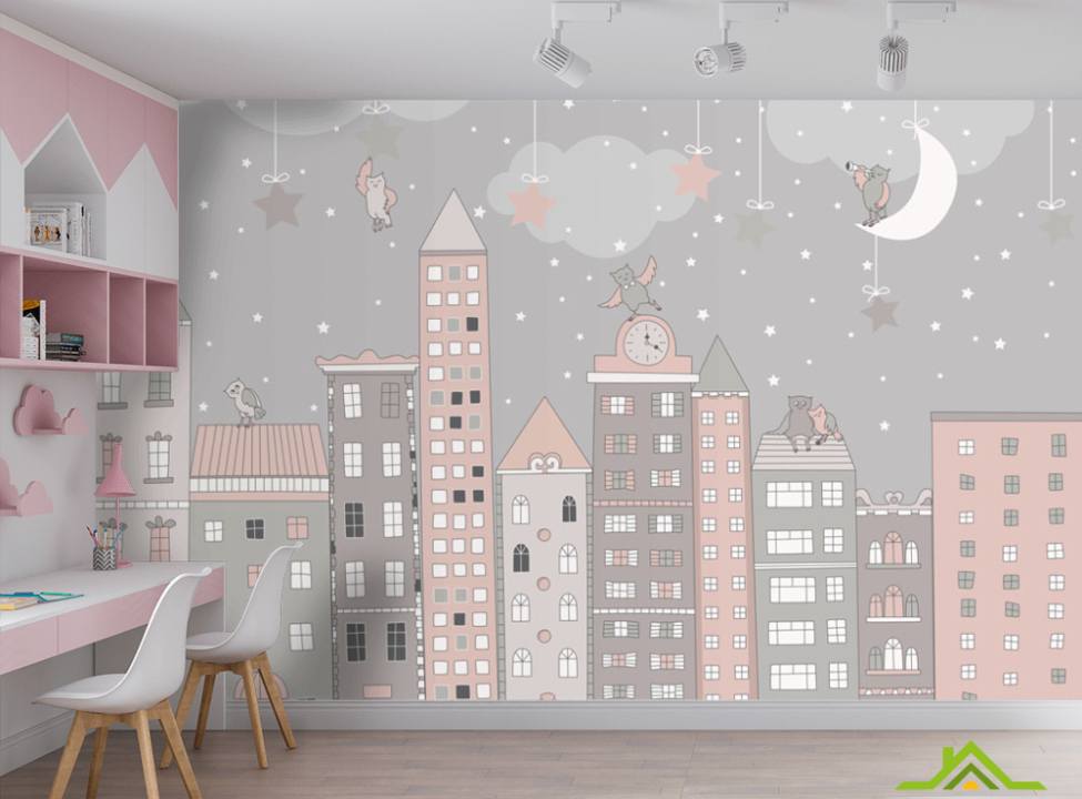 выбрать Фотошпалери Нічні будиночки Каталог фотошпалер на стіну