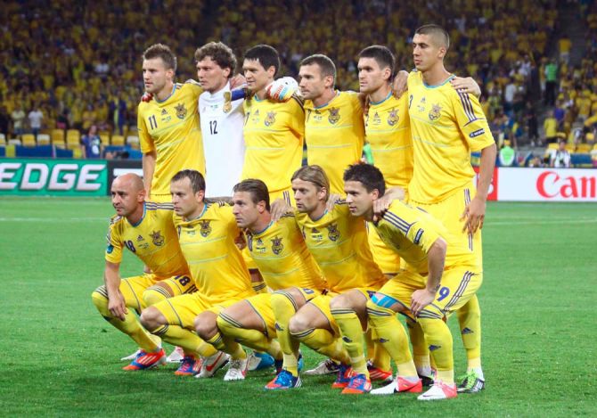 Фотообои Футбольная Сборная Украины