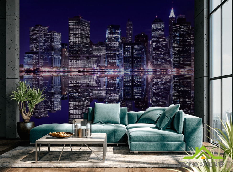 выбрать Фотошпалери Відображення New Уогка у воді Каталог фотошпалер на стіну