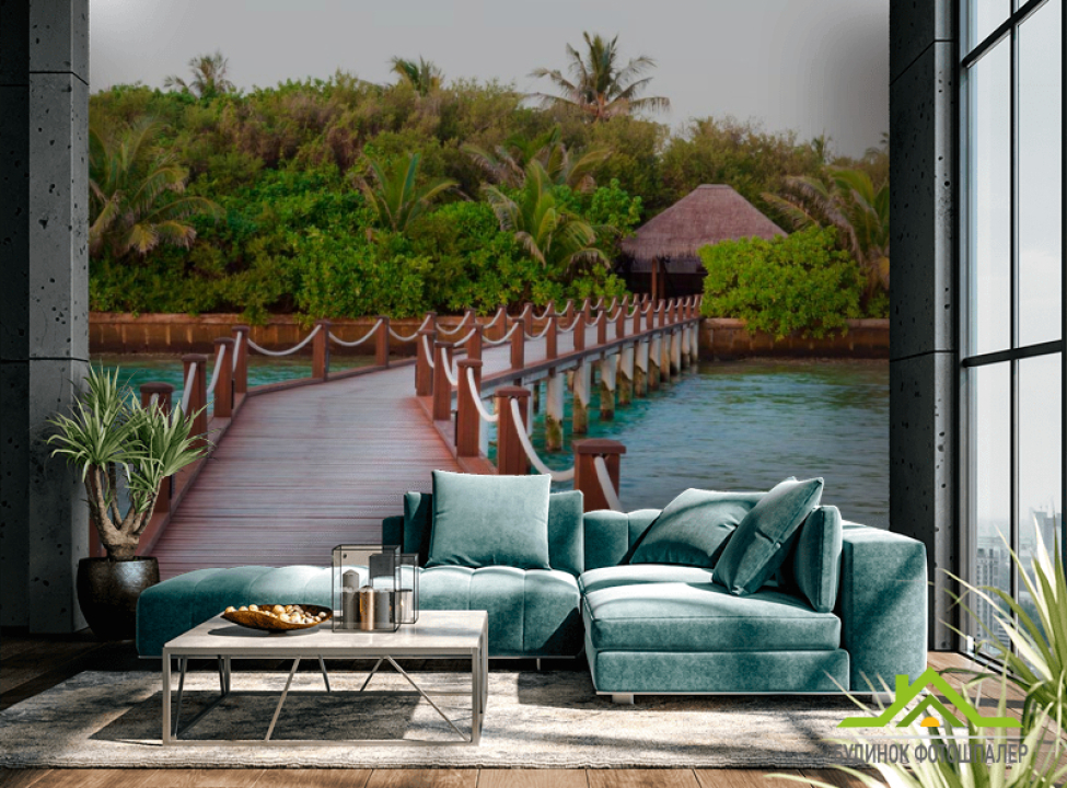 выбрать Фотошпалери Причал Каталог фотошпалер на стіну