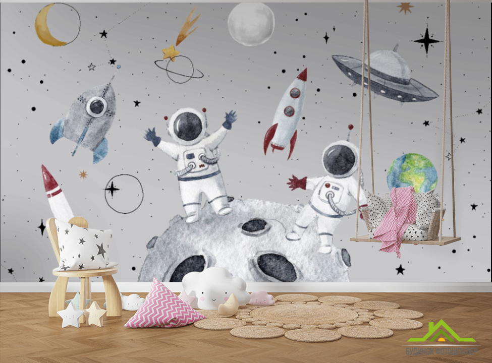 выбрать Фотообои детская карта мира Каталог фотообоев на стену