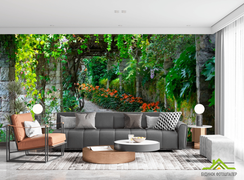 выбрать Фотошпалери Зелена вулиця Каталог фотошпалер на стіну