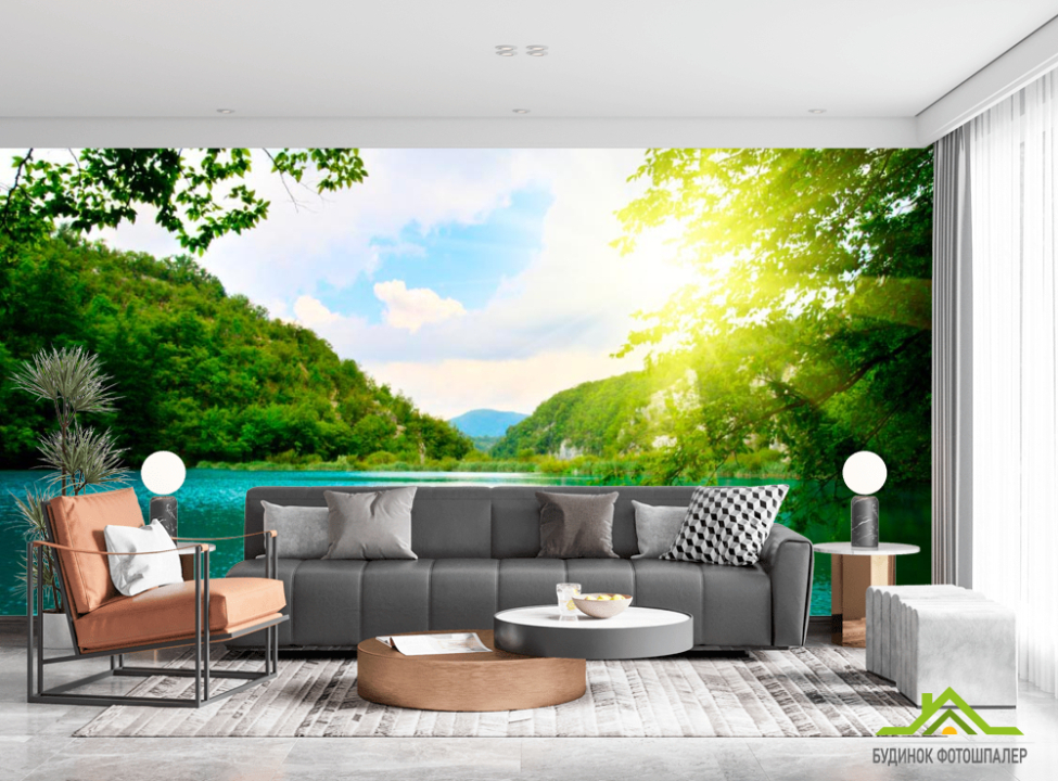 выбрать Фотошпалери Сонце, вода Каталог фотошпалер на стіну