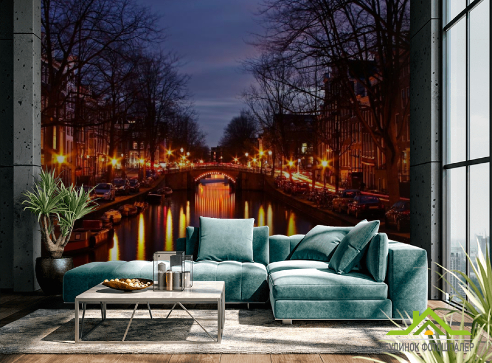 выбрать Фотообои Ночная Венеция Каталог фотообоев на стену