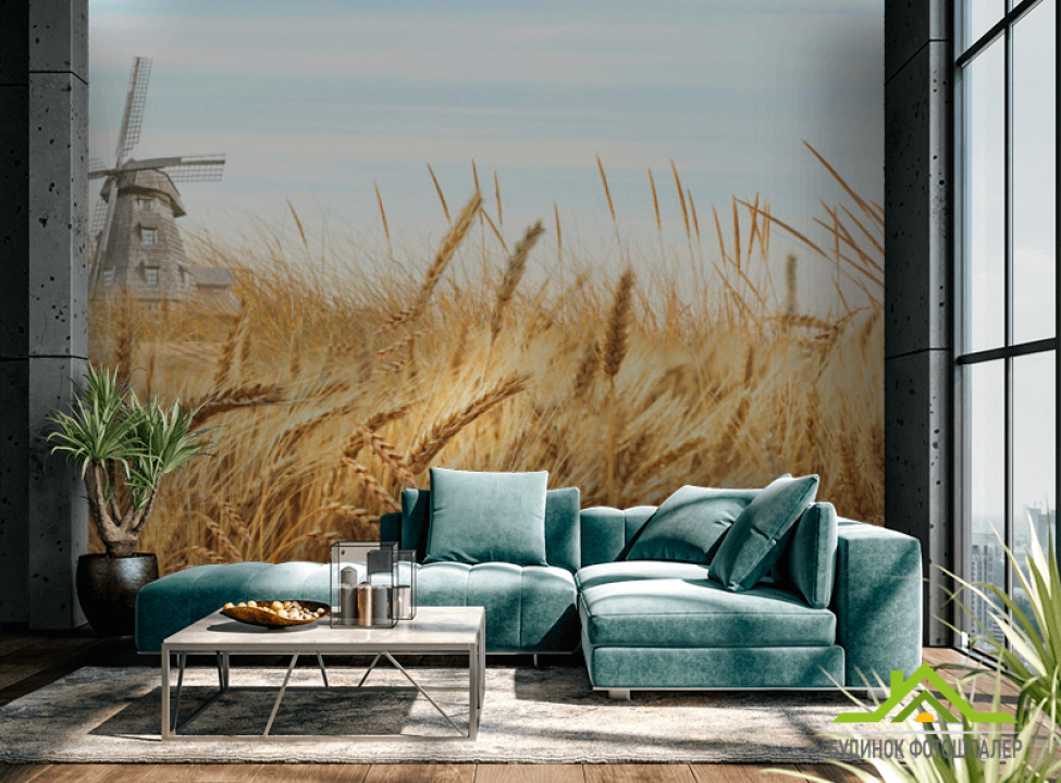 выбрать Фотообои Поле пшеницы Каталог фотообоев на стену