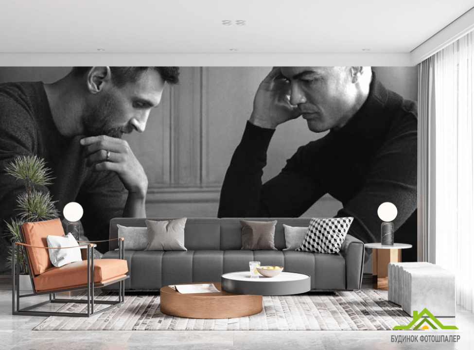 выбрать Фотообои Рональдо и Месси Каталог фотообоев на стену