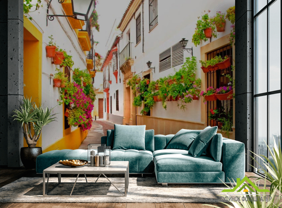 выбрать Фотообои Кафе на улице Каталог фотообоев на стену