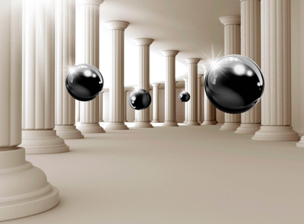 выбрать Фотошпалери 3Д кулі і колони Каталог фотошпалер на стіну