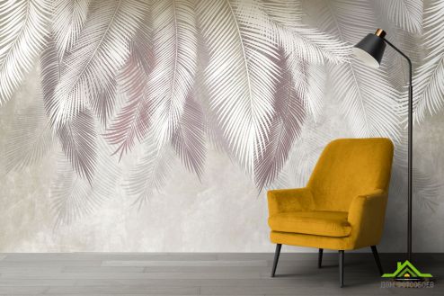выбрать Фотообои Пушистые пальмовые листья на стену  на стену
