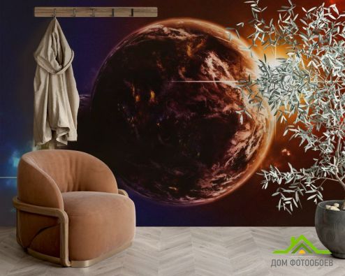 выбрать Фотошпалери Планети в космосі Фотошпалери Фотошпалери Космос: малюнок  на стіну