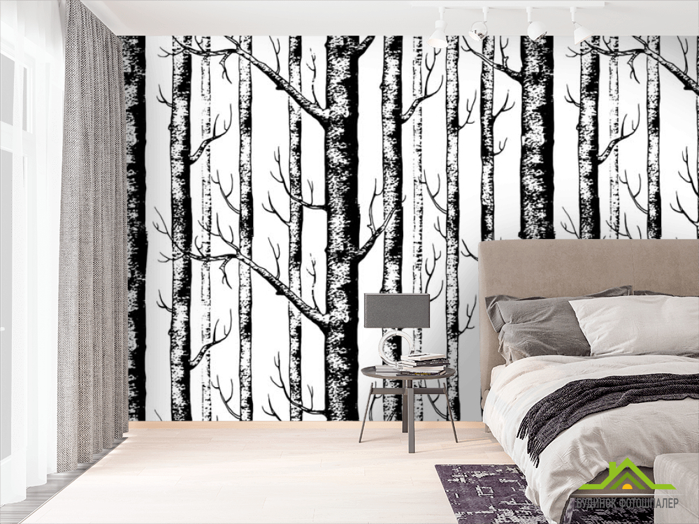 Фотошпалери Патерн з дерев