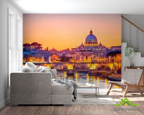 выбрать Фотообои Ватикан, Рим Фотообои Фотообои Архитектура: фото, разноцветный  на стену