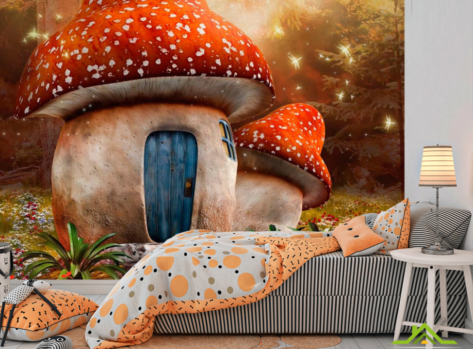 выбрать Фотошпалери Казковий гриб Каталог фотошпалер на стіну