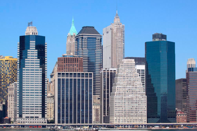 Фотообои Разные здания Нью-Йорка