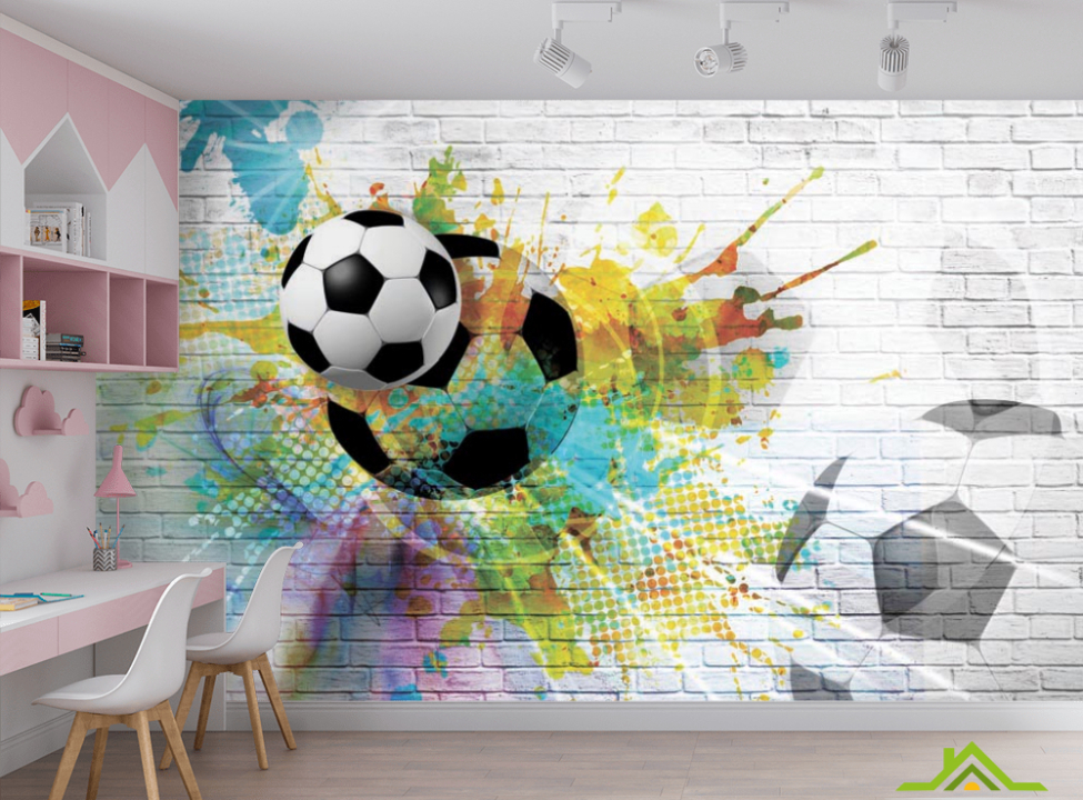выбрать Фотообои Футбольный мяч Каталог фотообоев на стену