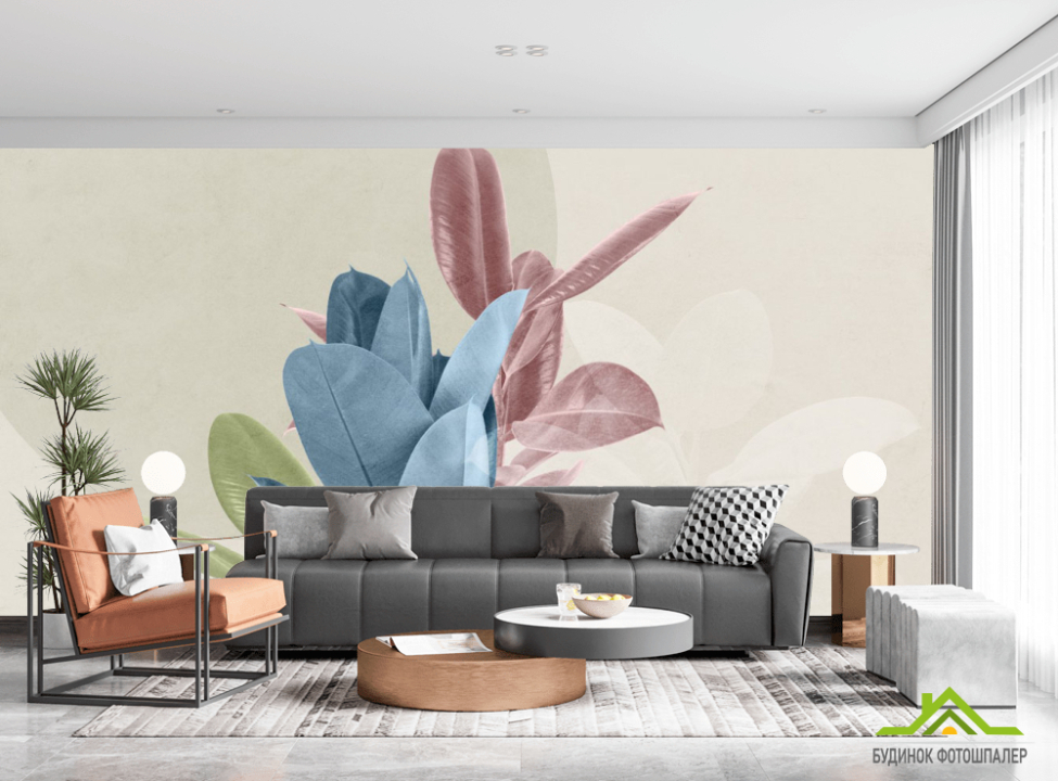 выбрать Фотообои тропические листья Каталог фотообоев на стену