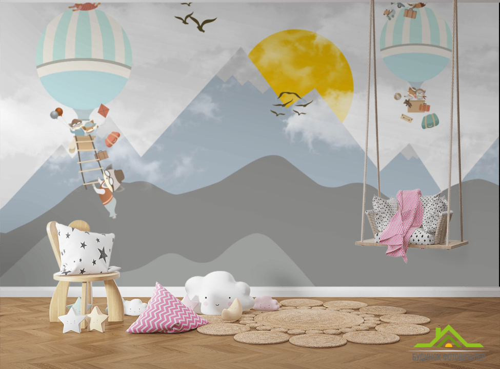 выбрать Фотошпалери Гори і повітряні кулі Каталог фотошпалер на стіну