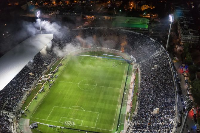 Фотообои Вид сверху на стадион