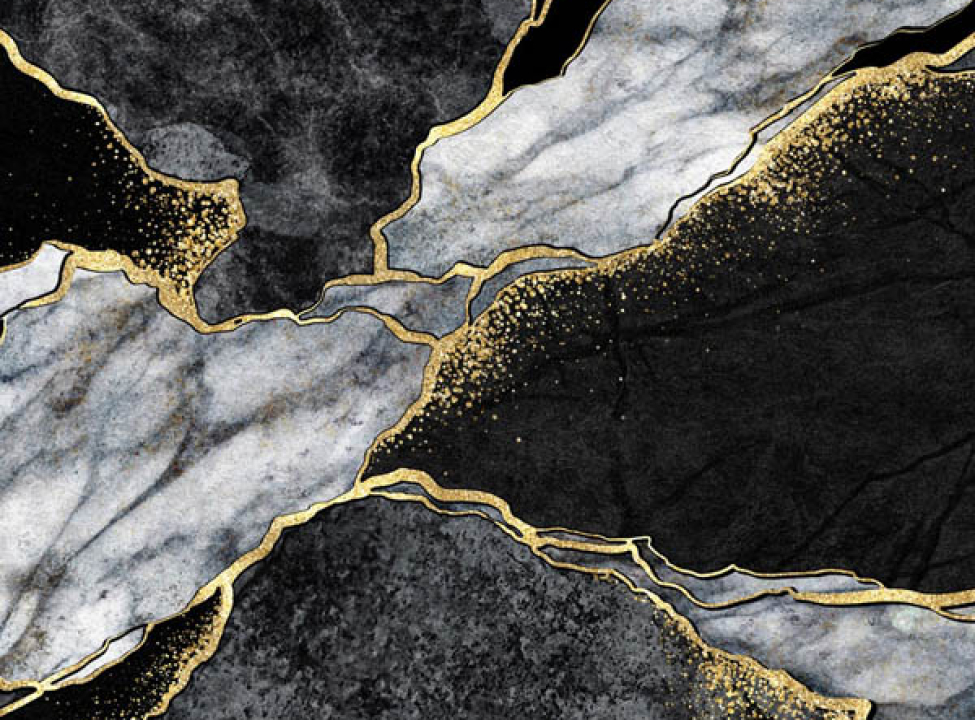 выбрать Фотошпалери чорний мармуровий fluid art Фотошпалери Fluid art на стіну