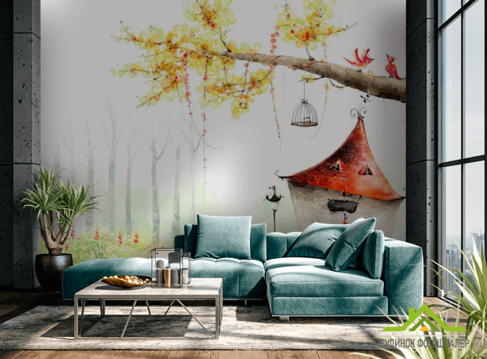 выбрать Фотошпалери Казкові будиночок Каталог фотошпалер на стіну