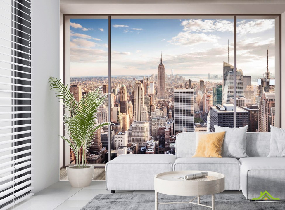 выбрать Фотошпалери Нью Йорк з вікна Каталог фотошпалер на стіну