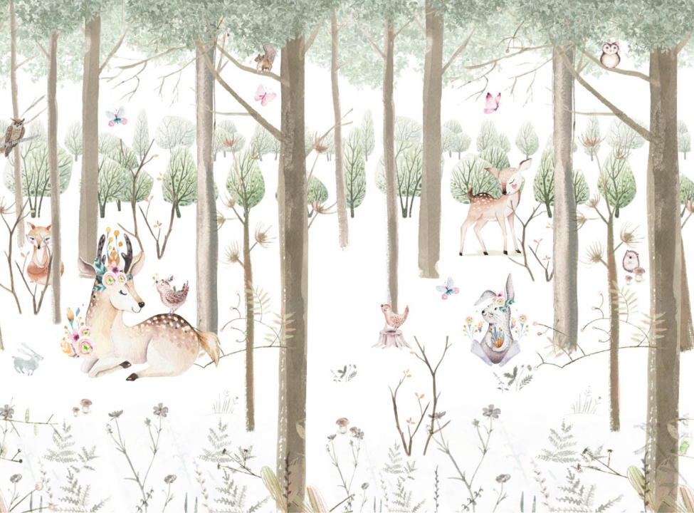 выбрать Фотошпалери Тварини в лісі Каталог фотошпалер на стіну