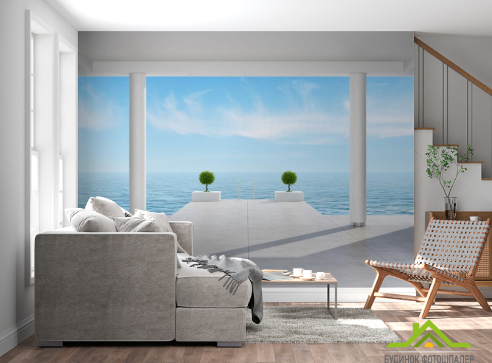 выбрать Фотообои Вид на море из номера Фотообои Море на стену