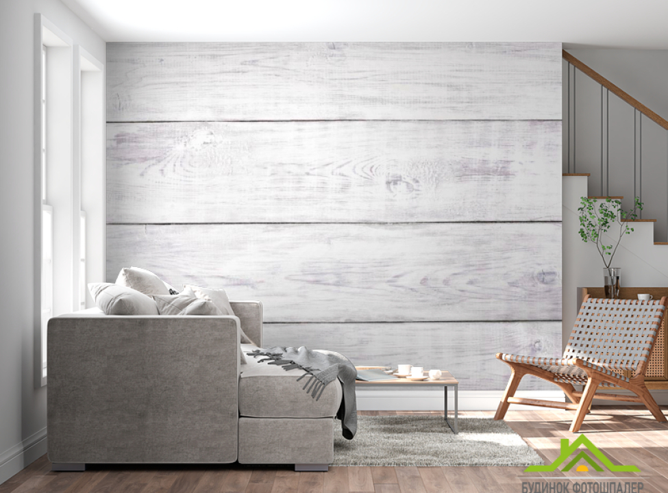 выбрать Фотообои Белая деревянная основа Каталог фотообоев на стену