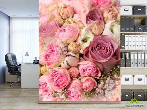 выбрать Фотообои Цветы Фотообои Фотообои Цветы: розовый на стену