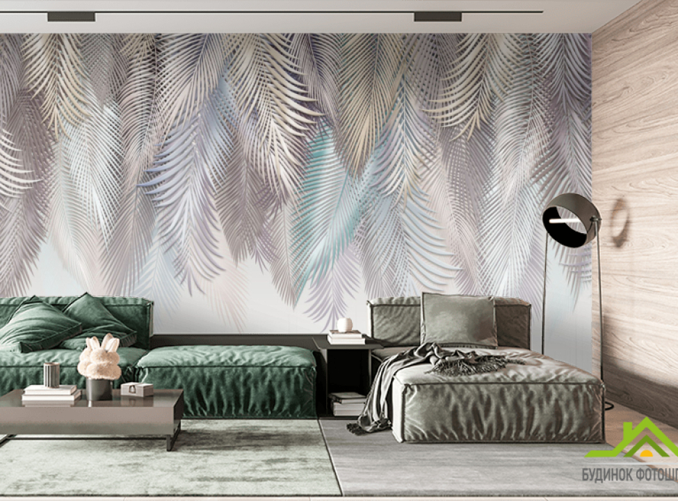 выбрать Фотошпалери світлі листя на стіну Каталог фотошпалер на стіну