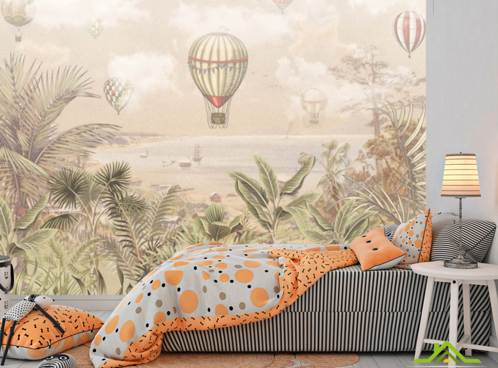 выбрать Фотошпалери Повітряні кулі і тропіки Каталог фотошпалер на стіну