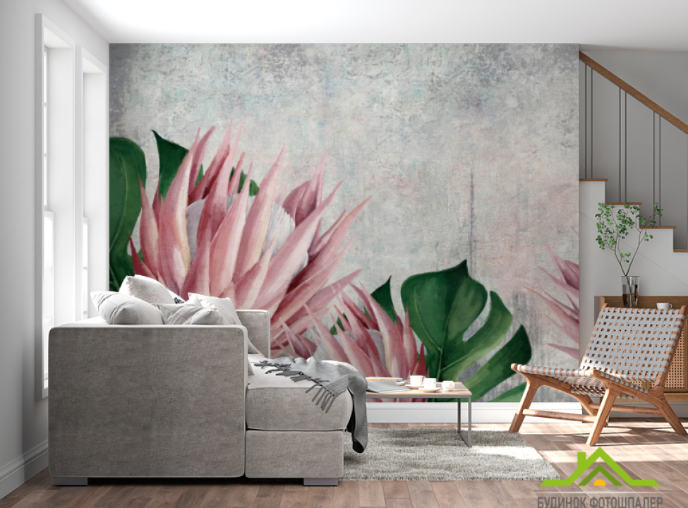 выбрать Фотошпалери Монстера і протея Каталог фотошпалер на стіну