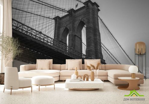 выбрать Фотообои Бруклинский мост Фотообои Архитектура на стену