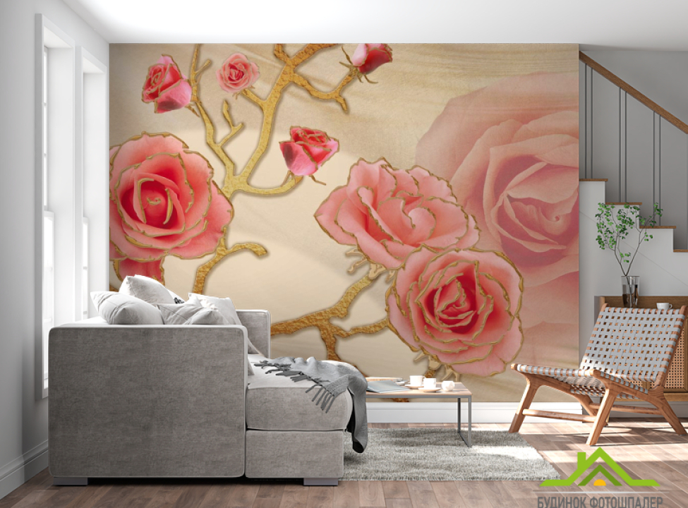 выбрать Фотошпалери Троянди Каталог фотошпалер на стіну