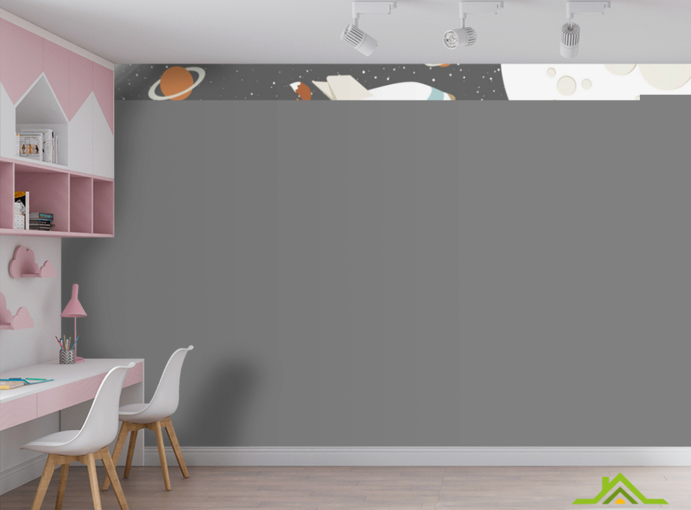 выбрать Фотообои Лисички в космосе Фотообои Little kids на стену