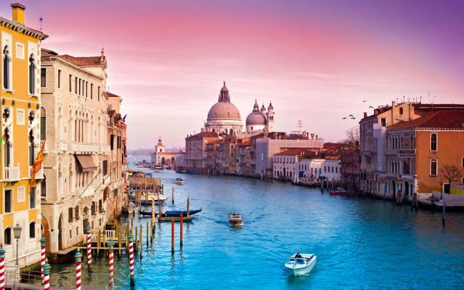 Фотообои Венеция, город на воде