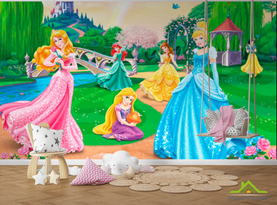 выбрать Фотообои Три принцессы Каталог фотообоев на стену