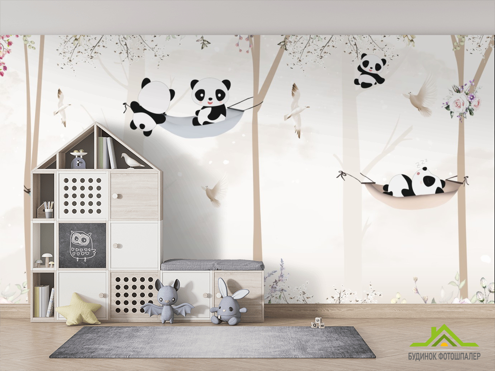 Фотообои панды
