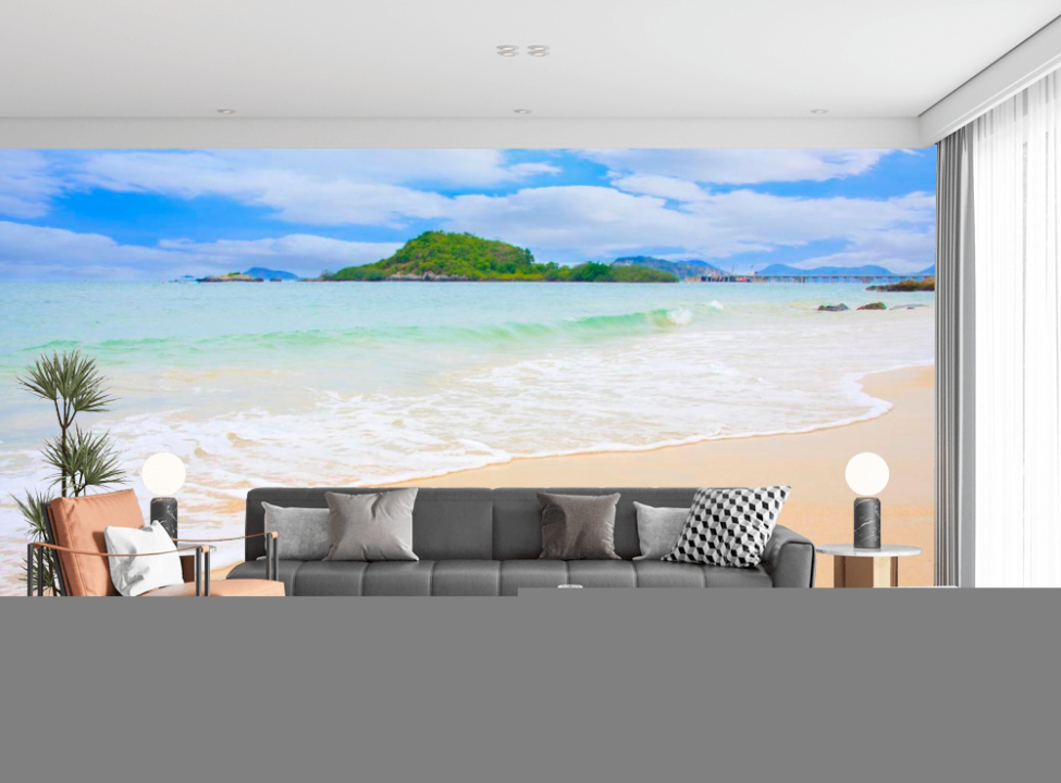 выбрать Фотошпалери Безлюдний пляж Каталог фотошпалер на стіну