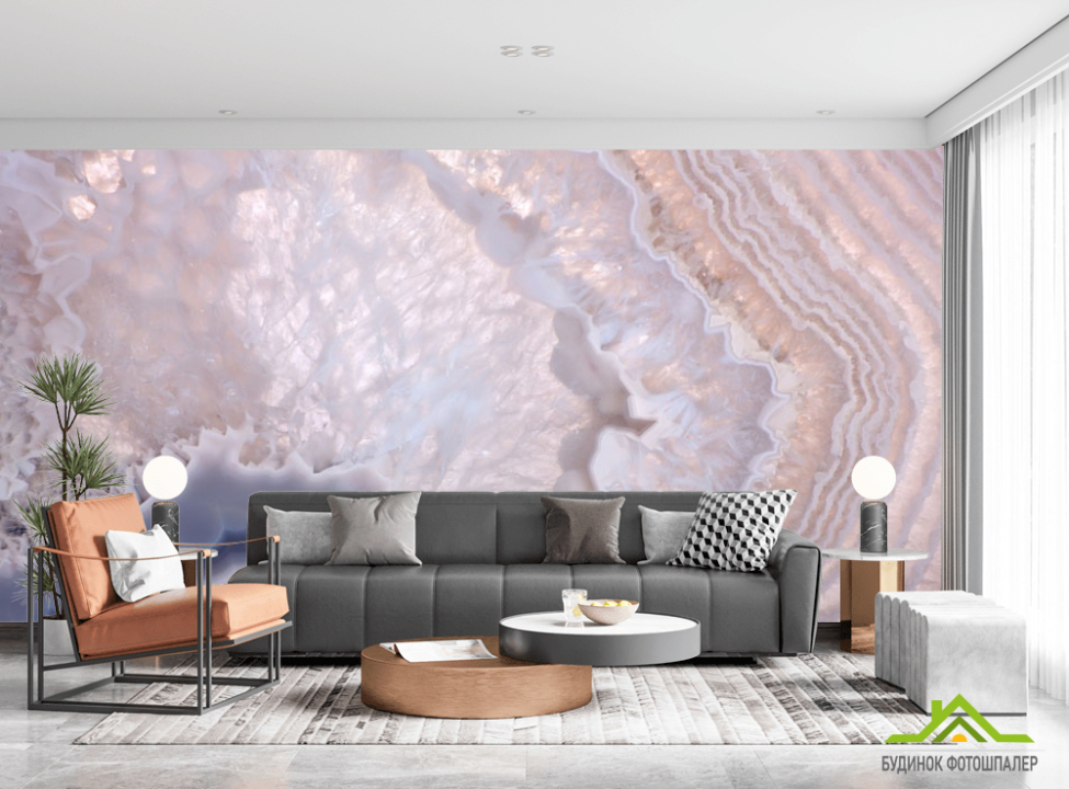 выбрать Фотообои Текстура розового кварца Каталог фотообоев на стену