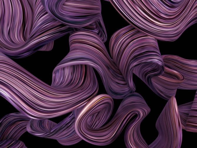 Фотошпалери Фіолетова абстракція
