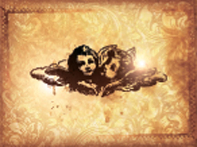 Фотошпалери Купідони закохані